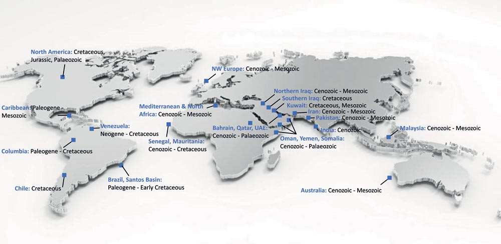 Locations where Millennia SC have worked